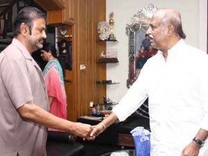 Mohan Babu and Rajini Mohan Babu and Rajini