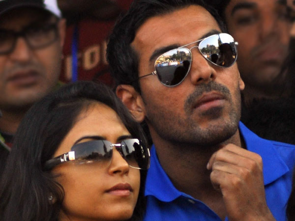 John Abraham with Priya Runchal John Abraham with Priya Runchal