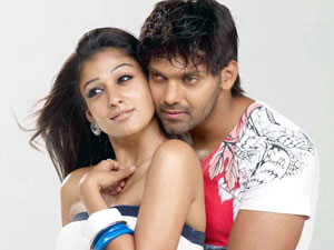 Arya with Nayanthara Arya with Nayanthara