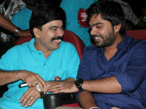 Simbu teases Power Star Srinivasan Simbu teases Power Star Srinivasan