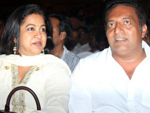 Radhika and Prakashraj Radhika and Prakashraj