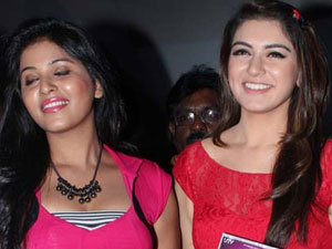 Hansika's timely advice to Anjali Hansika's timely advice to Anjali