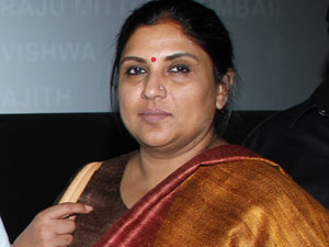 Sripriya all set to wield the megaphone Sripriya all set to wield the megaphone