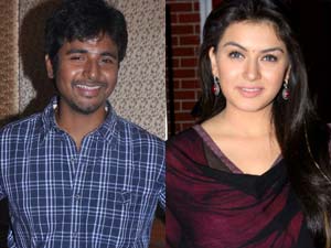 Sivakarthikeyan to romanced with Hansika Sivakarthikeyan to romanced with Hansika