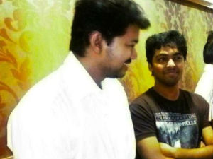 GV Prakash dances with Vijay GV Prakash dances with Vijay