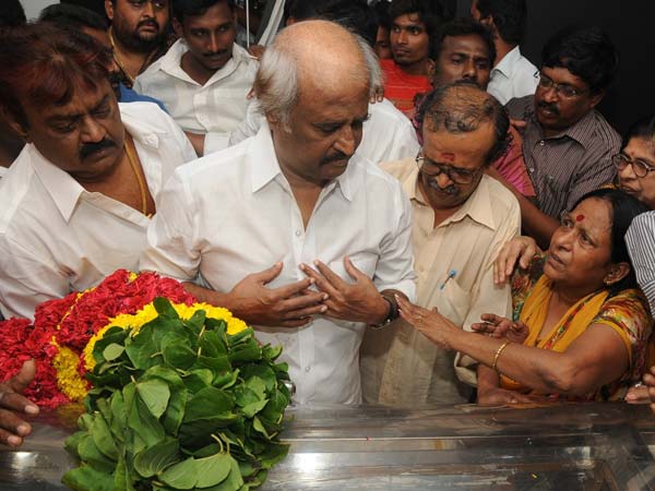Rajini condoles for Vaali's death Rajini condoles for Vaali's death
