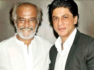 Rajinikanth's Blessings For Shahrukh's 'Lungi Dance' Rajinikanth's Blessings For Shahrukh's 'Lungi Dance'