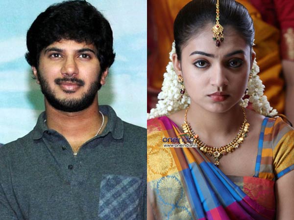 Dulquar salman pair with Nazriya nazim Dulquar salman pair with Nazriya nazim