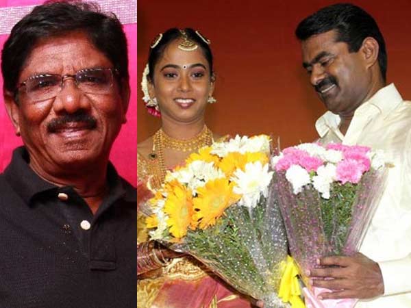 Bharathiraja, Seeman and Kayalvizhi Bharathiraja, Seeman and Kayalvizhi