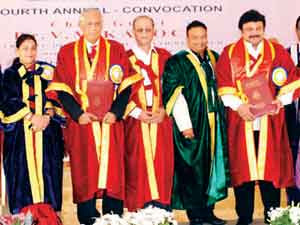 Vels University gives Honourary doctorate to Prabhu Vels University gives Honourary doctorate to Prabhu