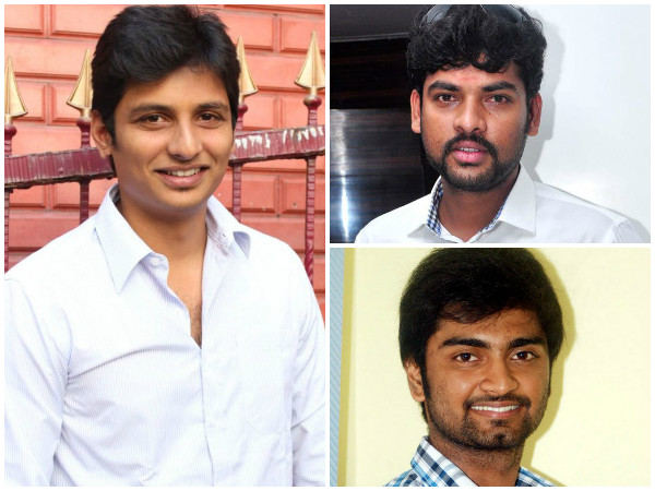 Jeeva and Vimal and Adharva Jeeva and Vimal and Adharva
