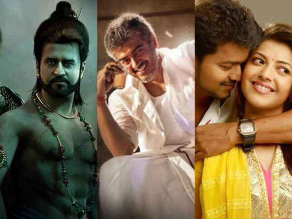 Ajith and Vijay firm on clash with Rajini Ajith and Vijay firm on clash with Rajini