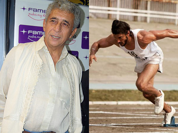 Naseeruddin Shah calls Bhaag Milka Bhaag fake, draws Bollywood’s ire Naseeruddin Shah calls Bhaag Milka Bhaag fake, draws Bollywood’s ire