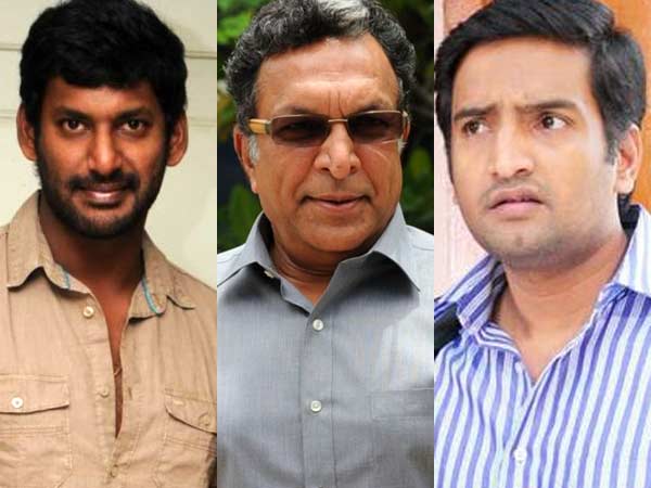 vishal, nasser and and santhanam vishal, nasser and and santhanam