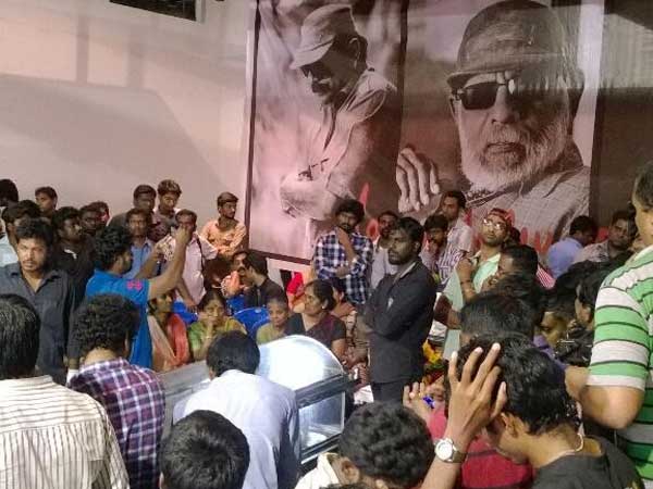 Tamil cinema industry cancels all shootings to pay tribute to Balu Mahendra Tamil cinema industry cancels all shootings to pay tribute to Balu Mahendra