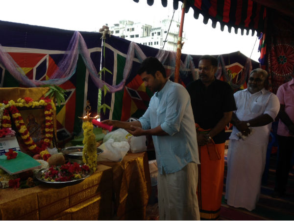 Surya's next movie pooja today Surya's next movie pooja today