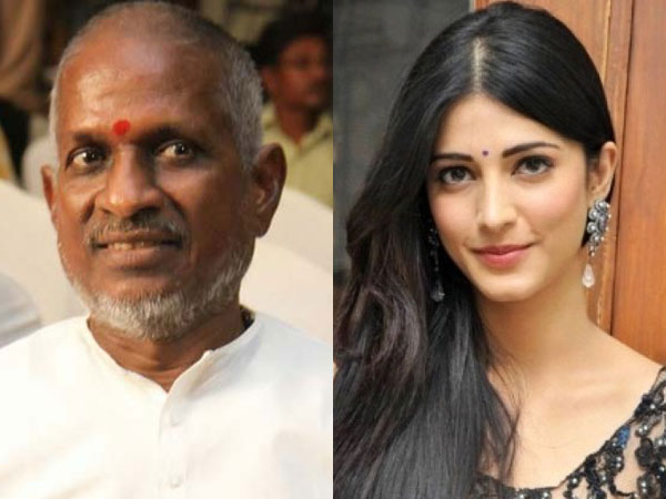 Shruti renders a song in Ilayaraaja's music Shruti renders a song in Ilayaraaja's music