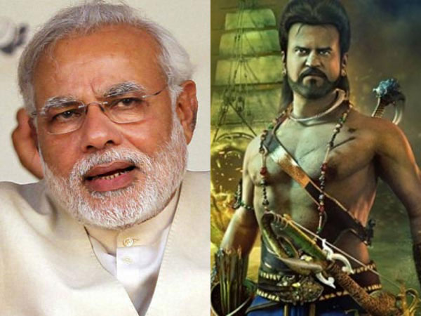 Special show of Kochadaiiyaan for Narendra Modi? Special show of Kochadaiiyaan for Narendra Modi?