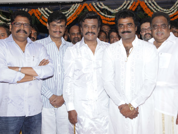 Telugu distributors keen to snap Rajini's rights Telugu distributors keen to snap Rajini's rights