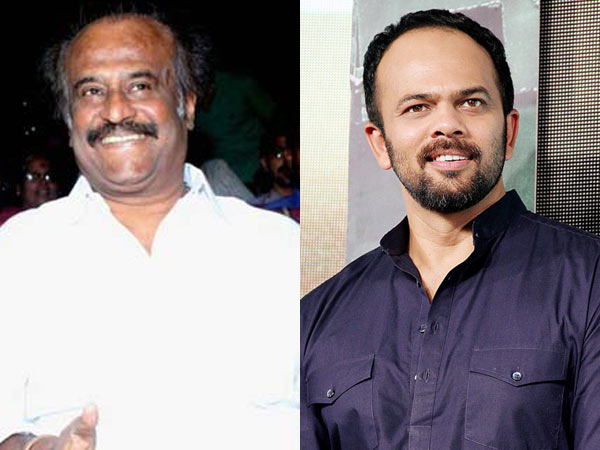 Rohit Shetty meets Rajinikanth Rohit Shetty meets Rajinikanth