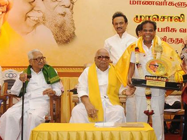 Kalaingar award is a reward : Kumari Muthu Kalaingar award is a reward : Kumari Muthu