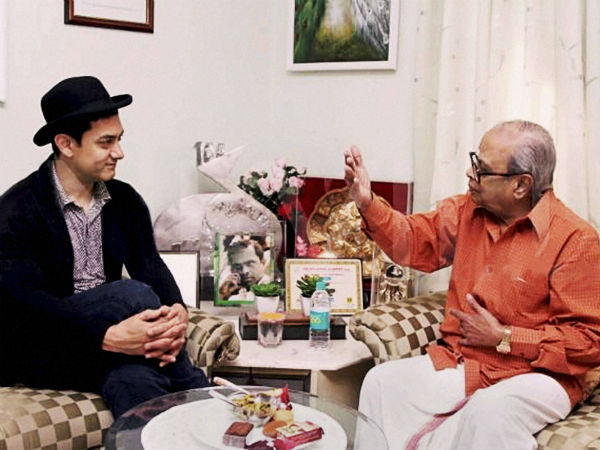 Aamir khan's condolence to K Balachander death Aamir khan's condolence to K Balachander death