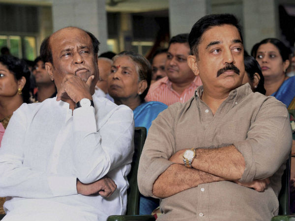 Rajini, Kamal attend Balachander 13th day condolence meet Rajini, Kamal attend Balachander 13th day condolence meet