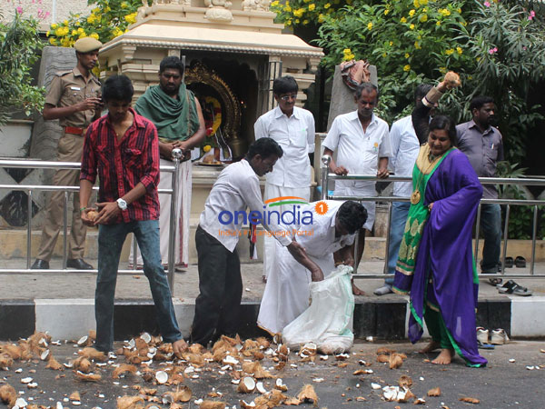 வேண்டுதலை நிறைவேற்றிய பபிதா :