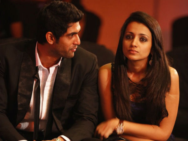 Rana renews affair with Trisha Rana renews affair with Trisha