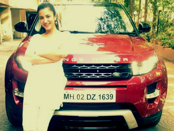 Shruthi Haasan's New Range Rover Shruthi Haasan's New Range Rover