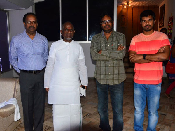Ilaiyaraaja released Rudhramadevi trailer Ilaiyaraaja released Rudhramadevi trailer