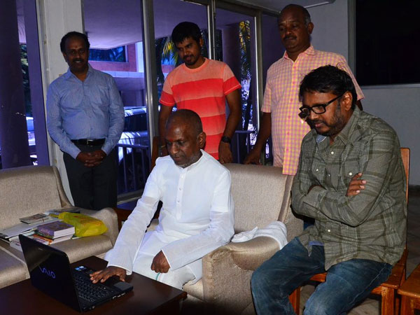 Ilaiyaraaja released Rudhramadevi trailer Ilaiyaraaja released Rudhramadevi trailer