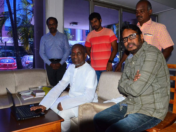 Ilaiyaraaja released Rudhramadevi trailer Ilaiyaraaja released Rudhramadevi trailer