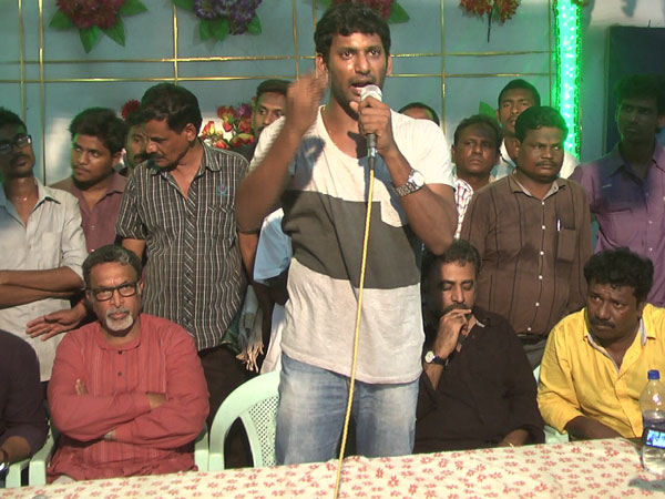 விஷால் பிரச்சாரம்