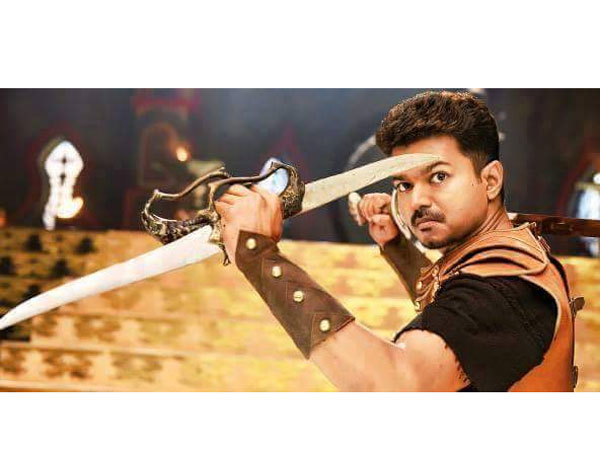 Vijay's Puli movie stills released Vijay's Puli movie stills released