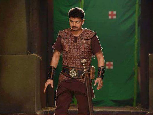 Vijay's Puli movie stills released Vijay's Puli movie stills released
