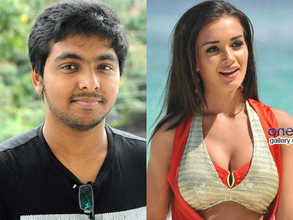 Amy Jackson is pairing up with GV Prakash Amy Jackson is pairing up with GV Prakash