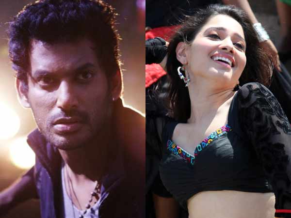 Vishal's next heroin is Tammannah Vishal's next heroin is Tammannah
