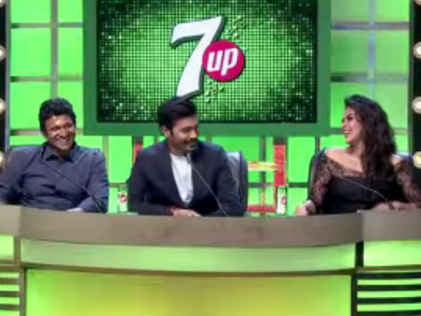 Sun Tv 7up Up Starters Grand Finale Dhanush, Puneeth Rajkumar And Amala Paul Sun Tv 7up Up Starters Grand Finale Dhanush, Puneeth Rajkumar And Amala Paul