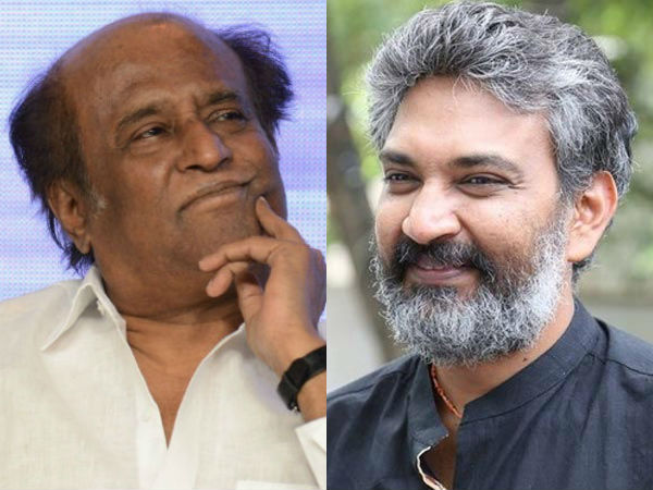Rajini's complement is the best one for Bahubali, Says Rajamouli Rajini's complement is the best one for Bahubali, Says Rajamouli