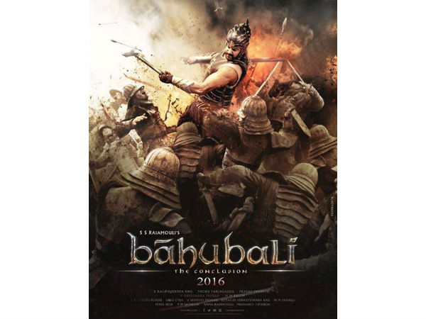 Bahubali - The Conclusion first poster released Bahubali - The Conclusion first poster released