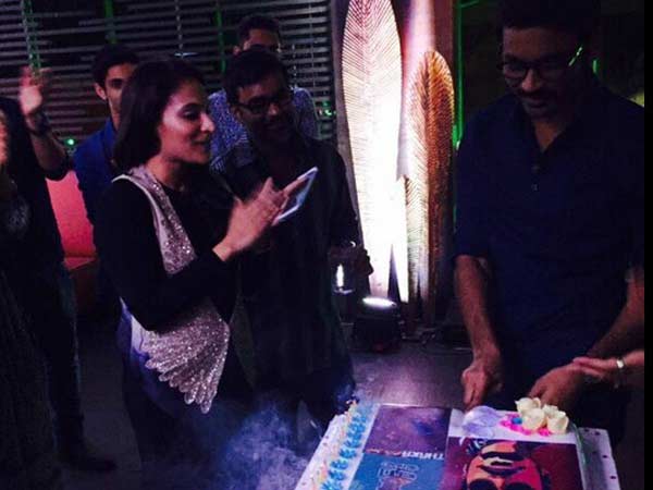 Abdulkalam Died: Dhanush Celebrating Birthday Party Abdulkalam Died: Dhanush Celebrating Birthday Party