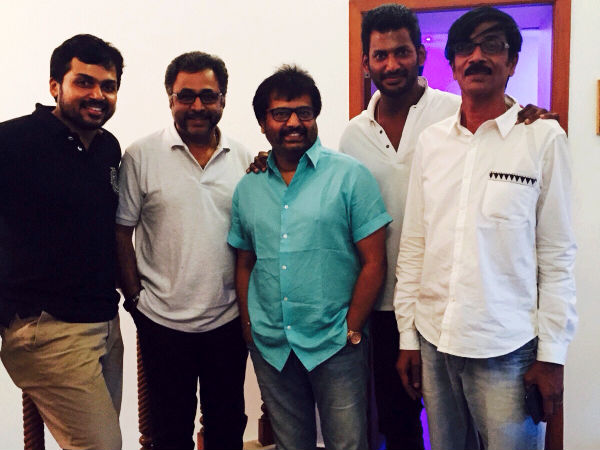 Vivek, Manobala supports Vishal team Vivek, Manobala supports Vishal team