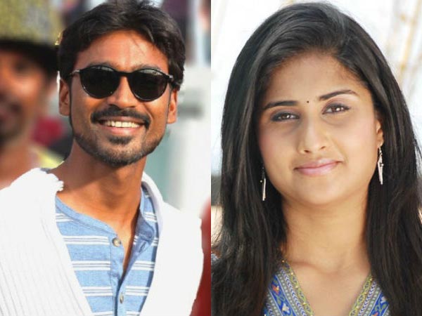 Shamli to play as Dhanush's pair Shamli to play as Dhanush's pair