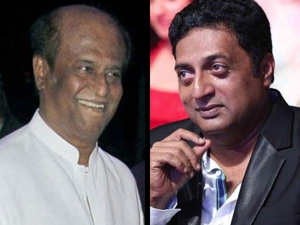 Prakash Raj praises Rajinikanth Prakash Raj praises Rajinikanth