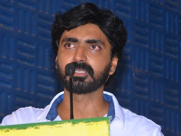 Actor tears at movie audio launch Actor tears at movie audio launch