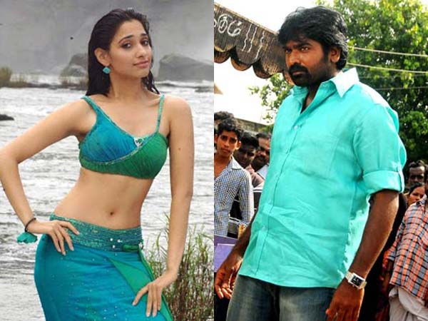 Vijay Sethupathi Team Up with Tamannah Vijay Sethupathi Team Up with Tamannah