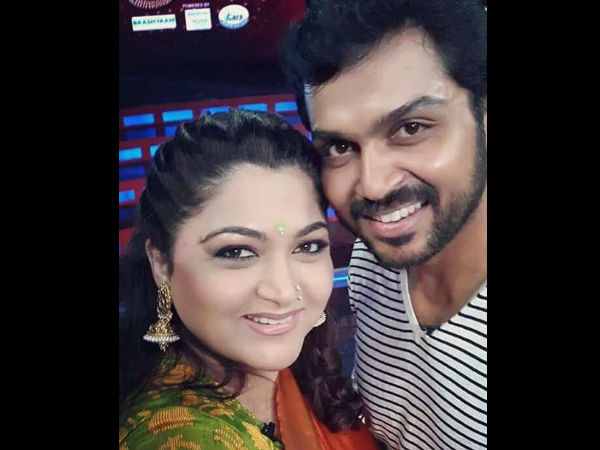 கார்த்தியுடன் செல்பி