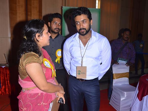 We must love and respect nature, says Surya We must love and respect nature, says Surya