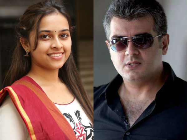 I Wish to Act Ajith's Pair, Not Sister says Sri Divya I Wish to Act Ajith's Pair, Not Sister says Sri Divya